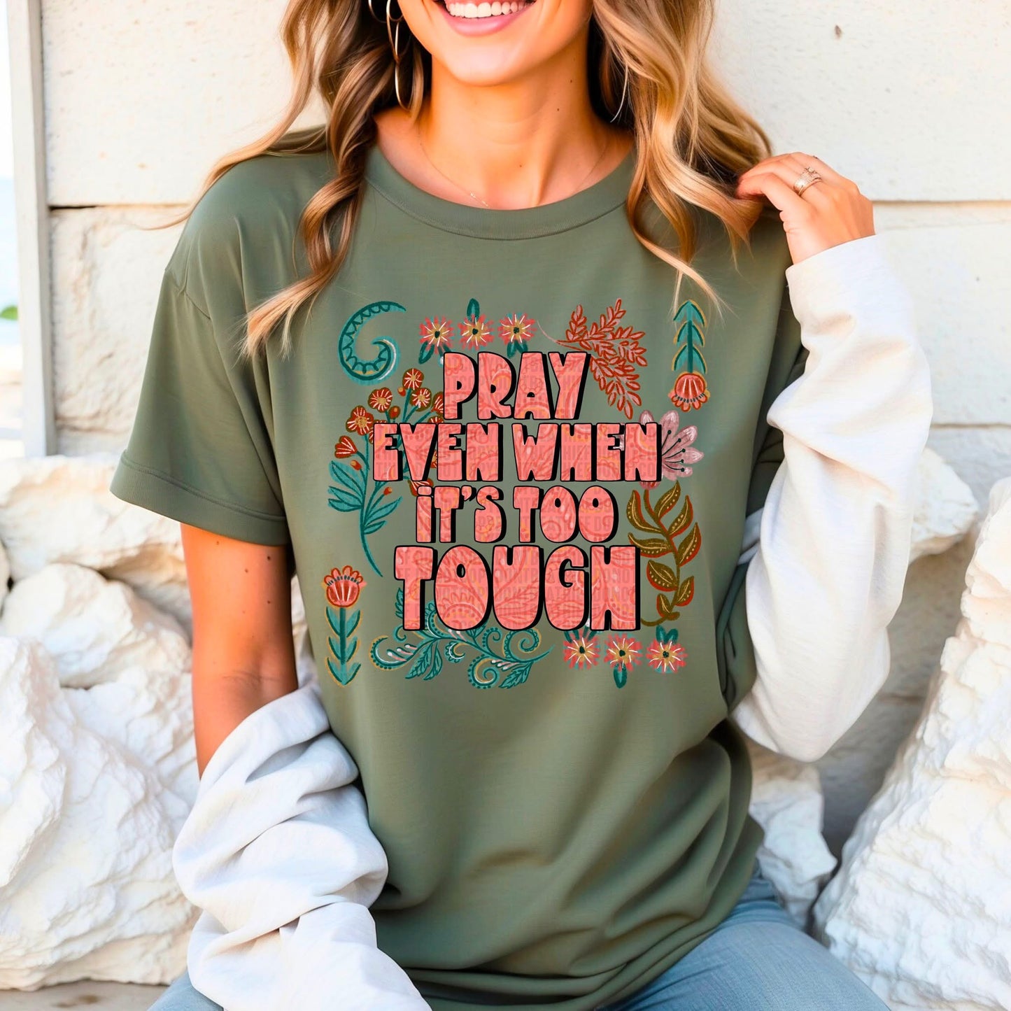 PRAY EVEN WHEN *OLLIE & CO. EXCLUSIVE* - DTF TRANSFER