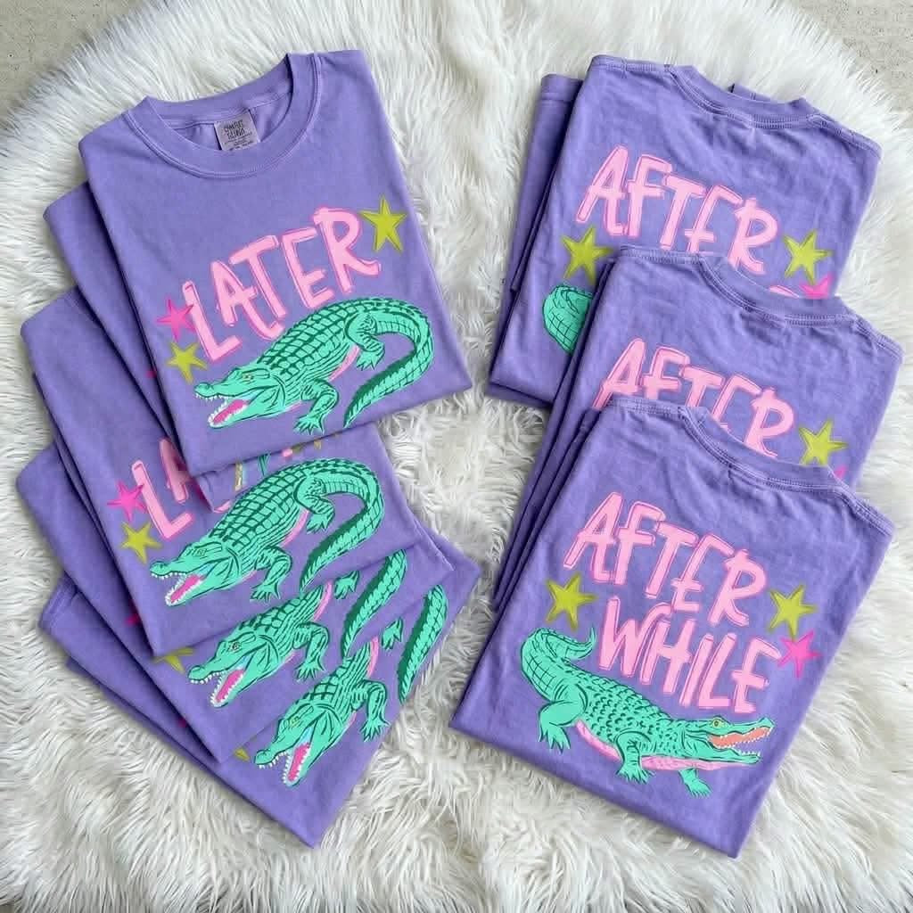 AFTER WHILE CROCODILE - DTF TRANSFER