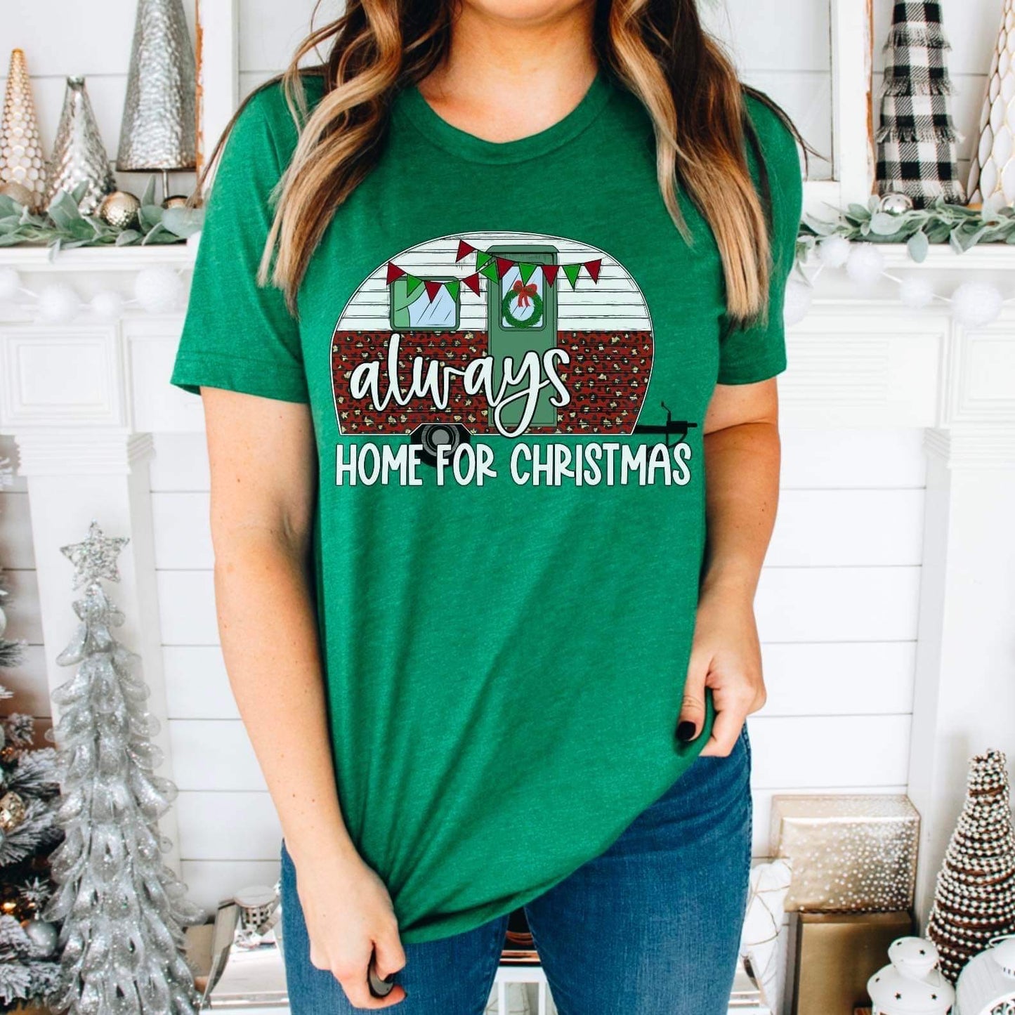 ALWAYS HOME FOR CHRISTMAS *OLLIE & CO. EXCLUSIVE* - DTF TRANSFER