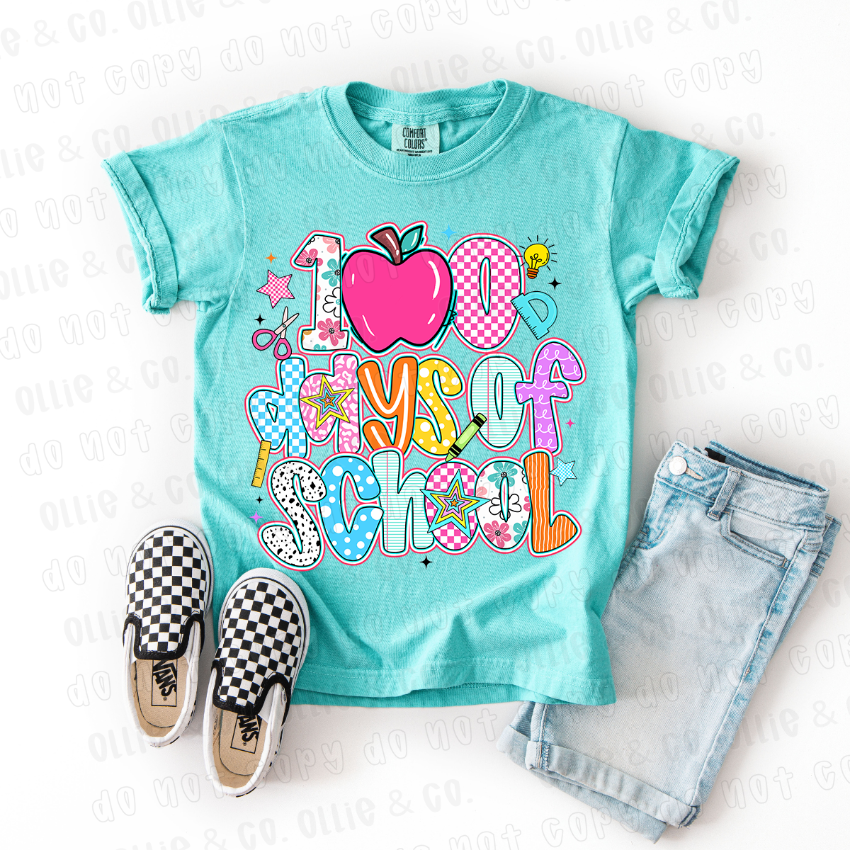 100 DAYS RETRO - DTF TRANSFER