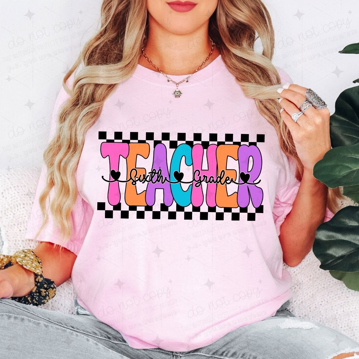 SIXTH GRADE TEACHER - DTF TRANSFER