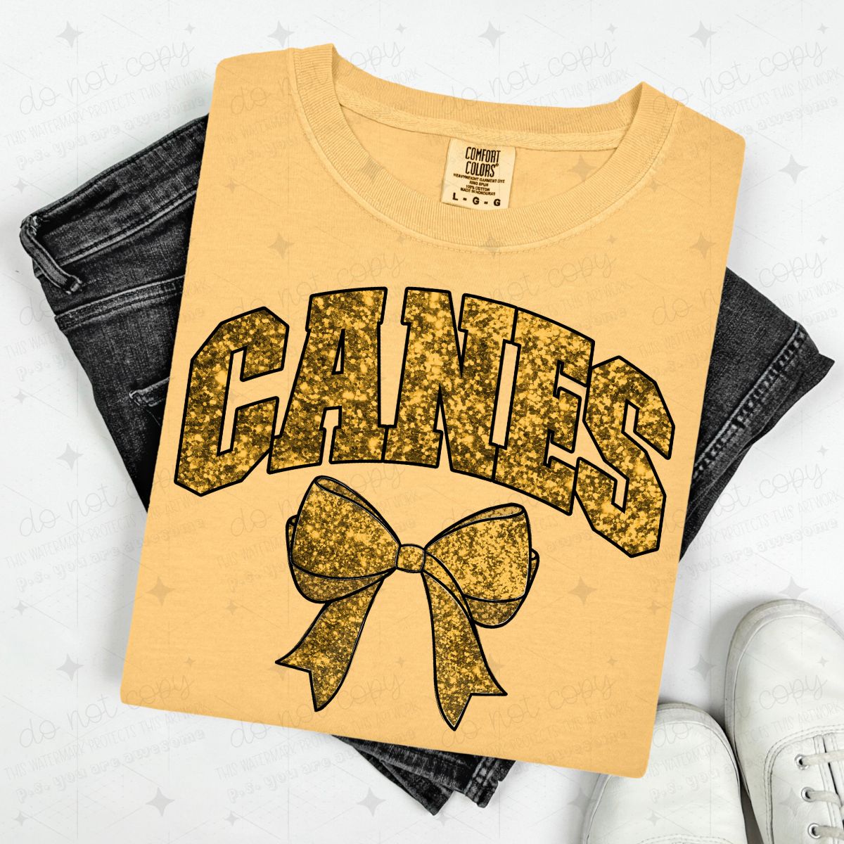 COQUETTE MASCOTS - FAUX SEQUIN - DTF TRANSFER