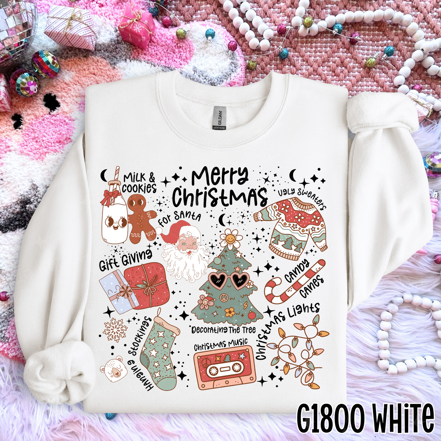 MERRY CHRISTMAS - DTF TRANSFER