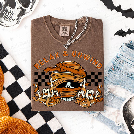 RELAX & UNWIND - DTF TRANSFER