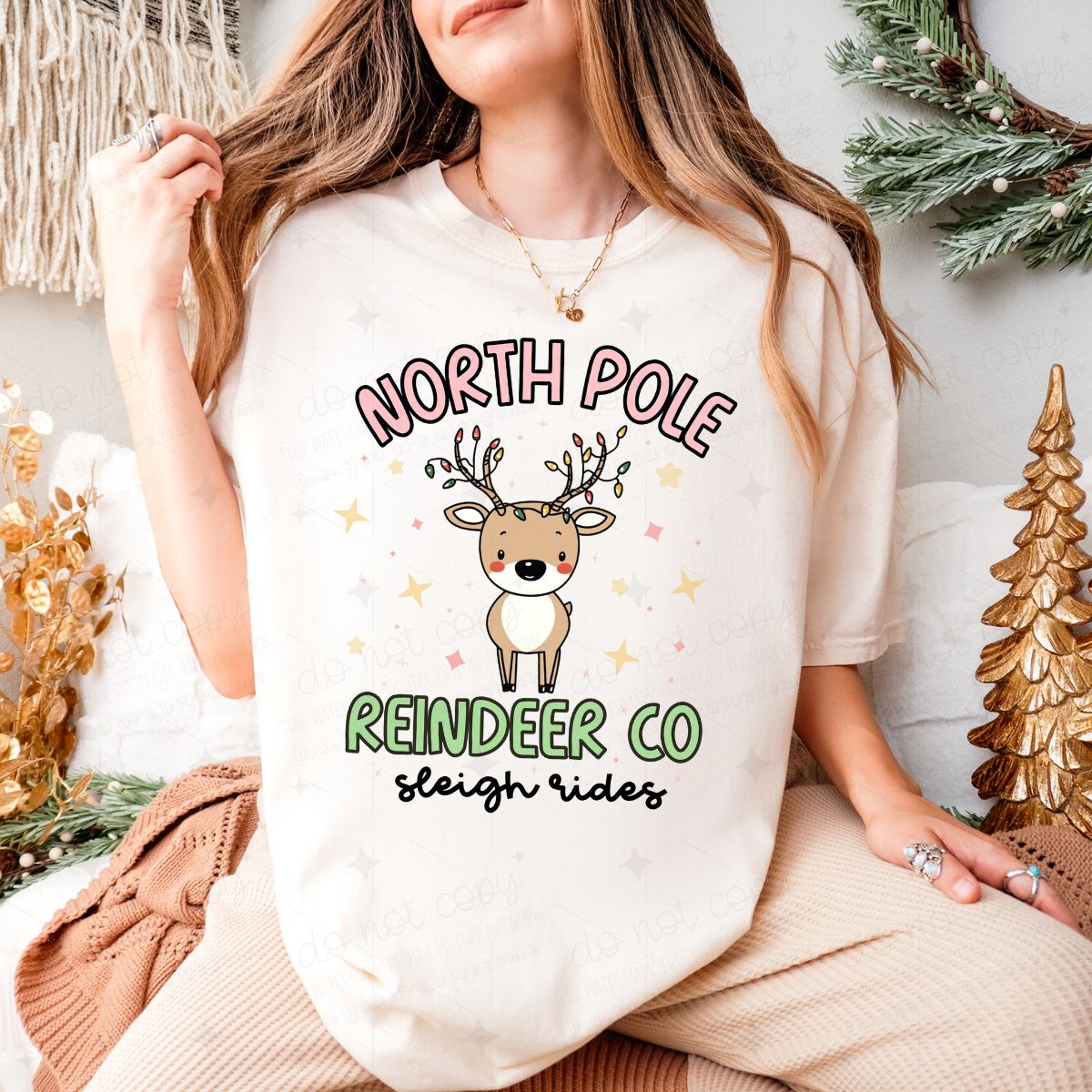 NORTH POLE REINDEER CO - DTF TRANSFER