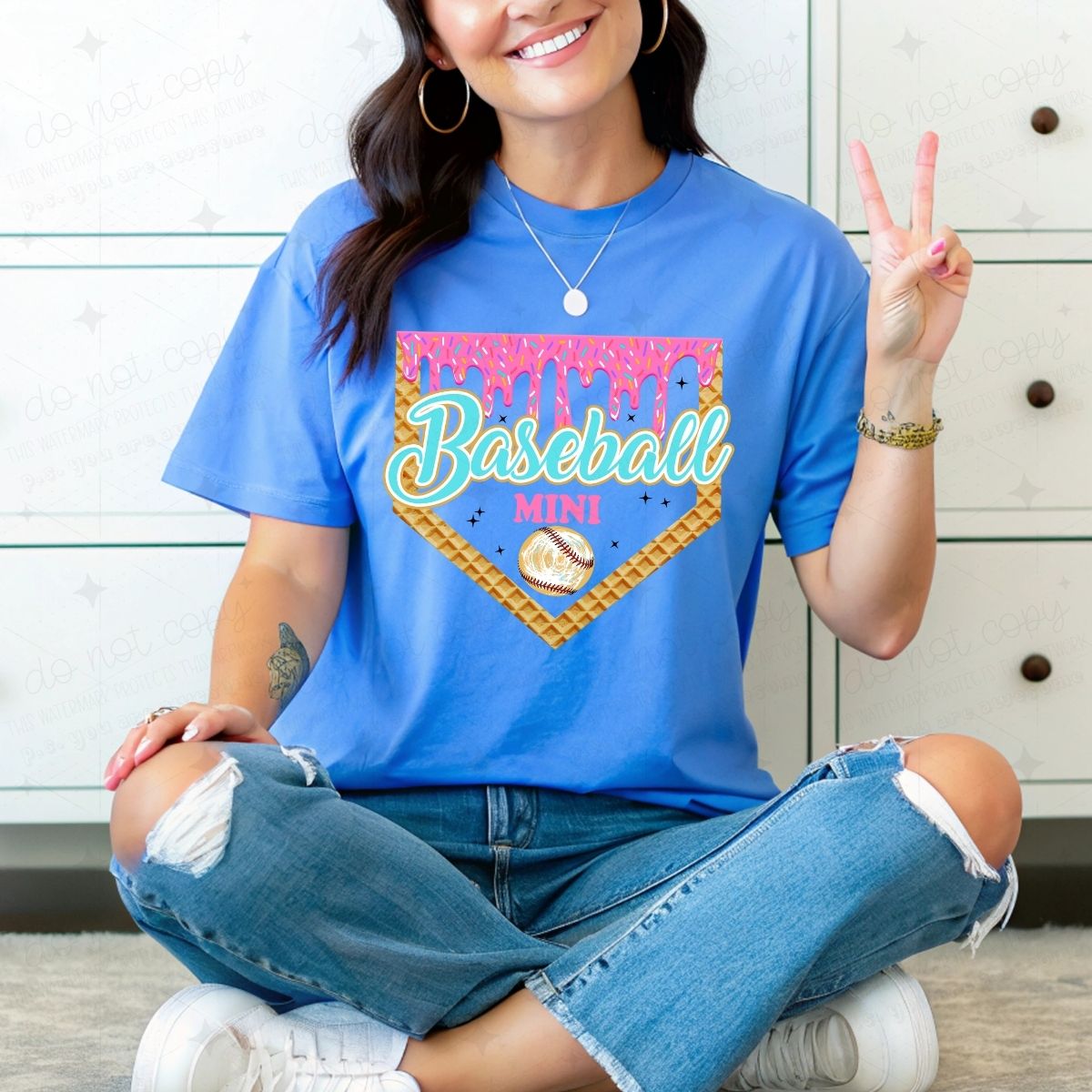 BASEBALL MINI - DTF TRANSFER