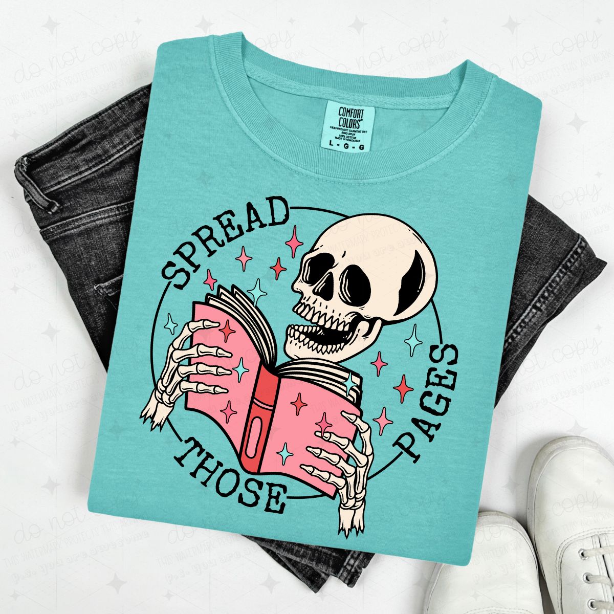 SPREAD THOSE PAGES - DTF TRANSFER