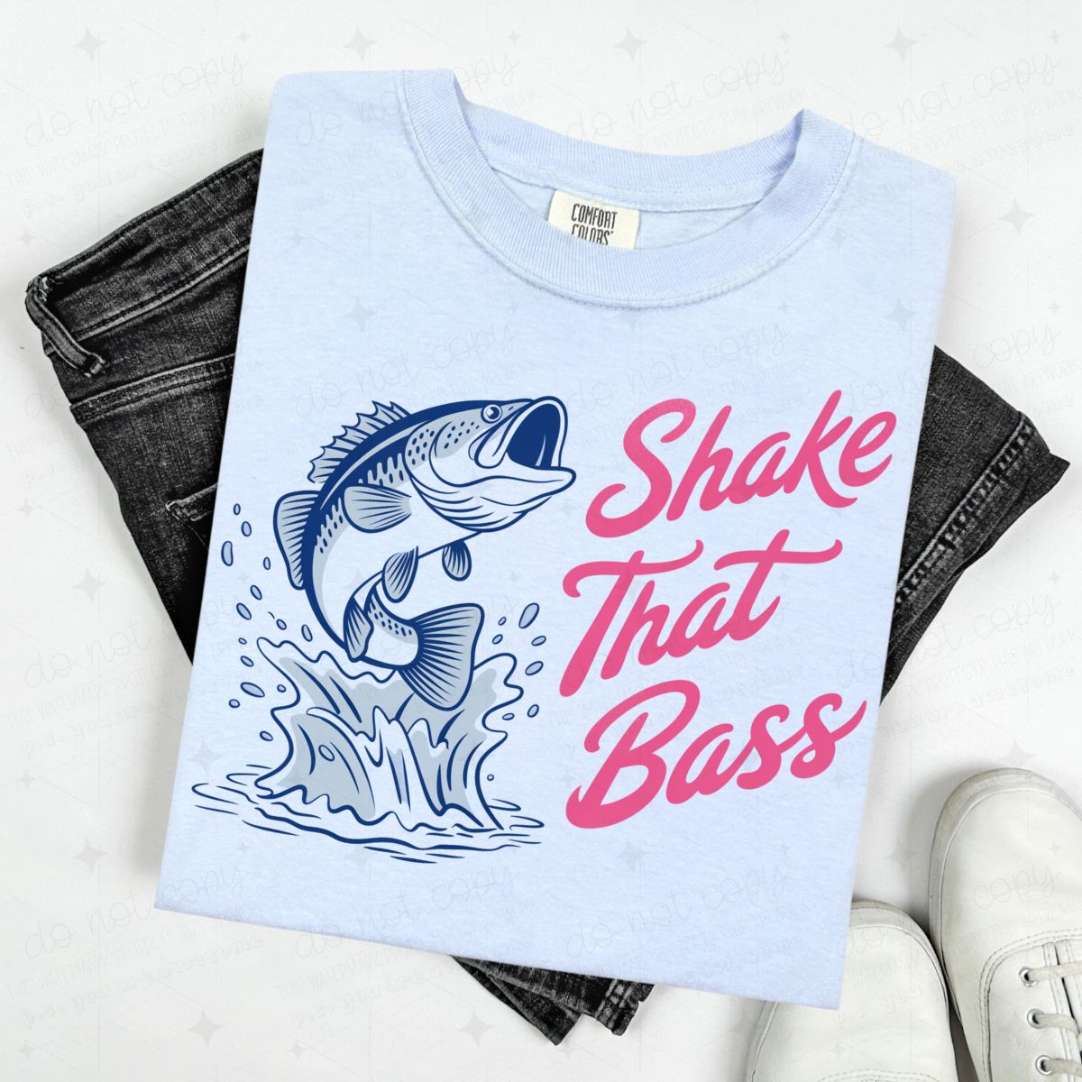 SHAKE THAT BASS - DTF TRANSFER