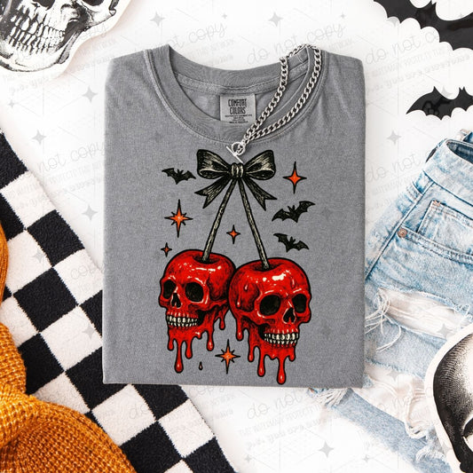 COQUETTE SKELLIE CHERRIES - DTF TRANSFER
