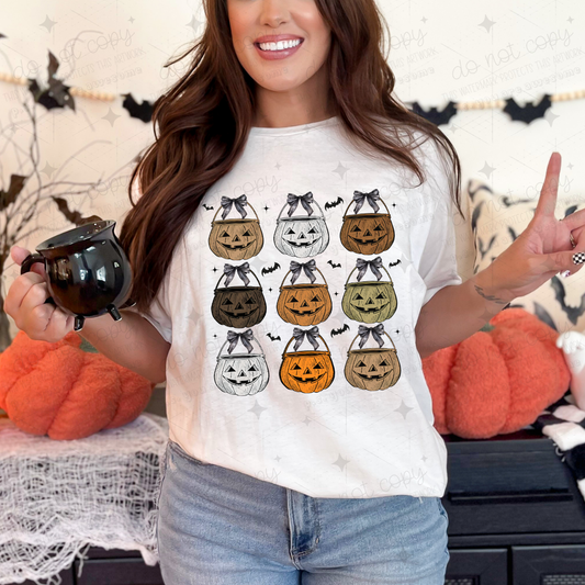 COQUETTE JACK O LANTERN BUCKETS - DTF TRANSFER