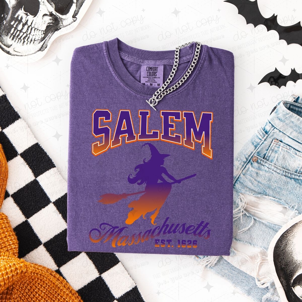 SALEM MASSACHUSETTS - DTF TRANSFER