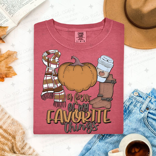 A FEW OF MY FAVORITE THINGS - DTF TRANSFER