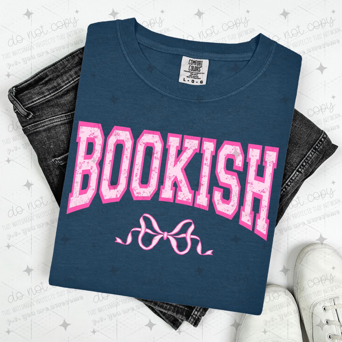 COQUETTE BOOKISH - DTF TRANSFER