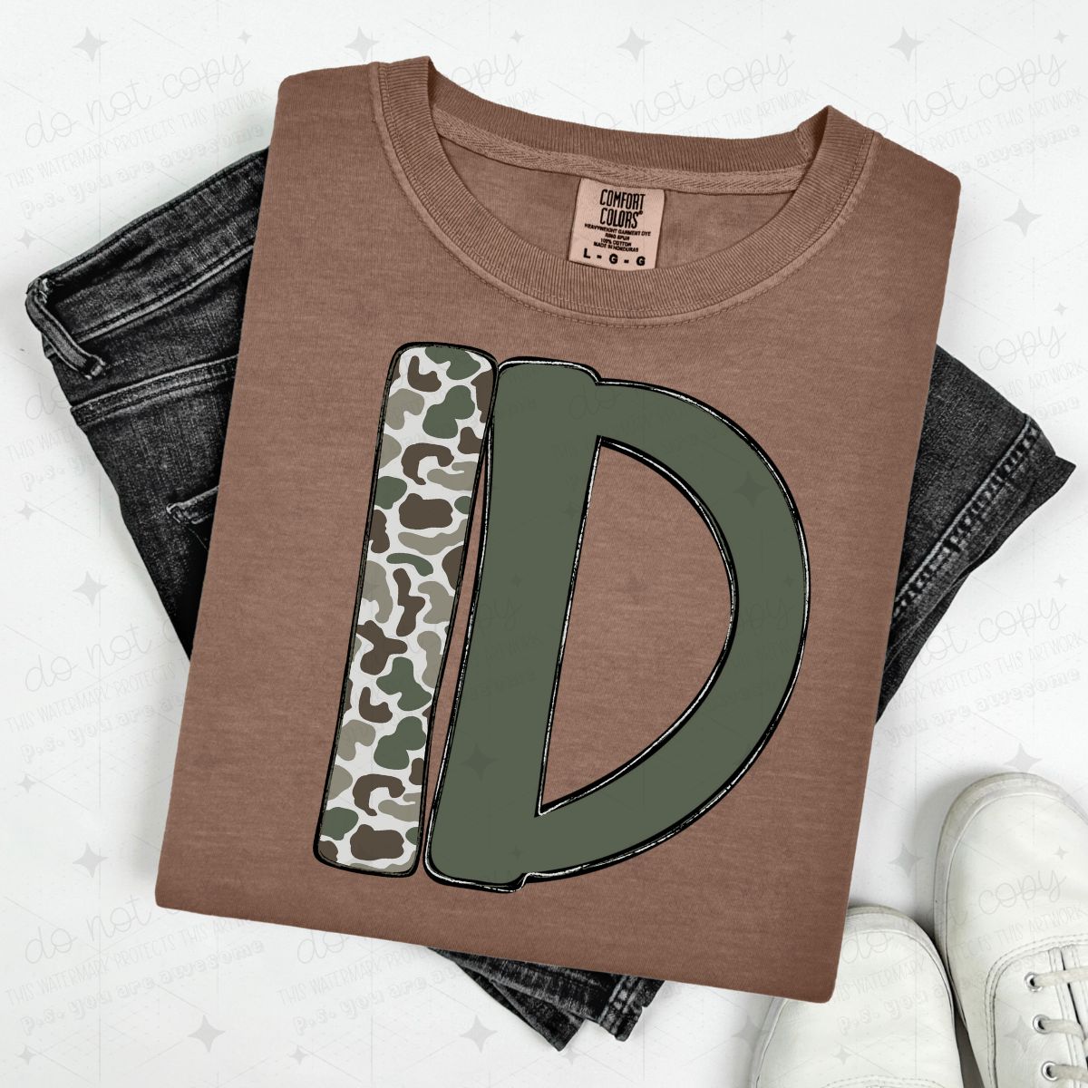CAMO STATES - DTF TRANSFER