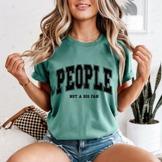 PEOPLE NOT A FAN - DTF TRANSFER