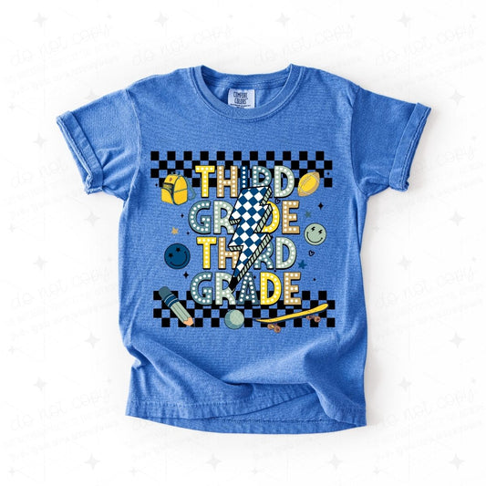 LIGHTING BOLT THIRD GRADE - DTF TRANSFER