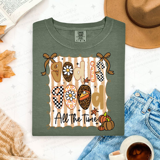 COQUETTE GOD IS GOOD ALL THE TIME - DTF TRANSFER