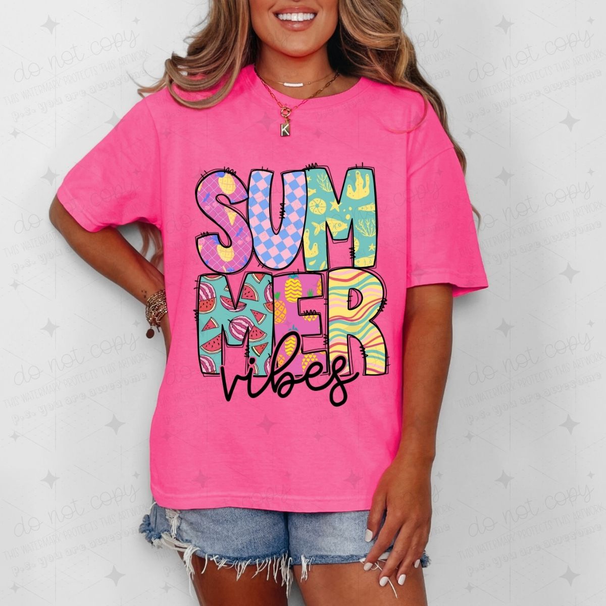 SUMMER VIBES - DTF TRANSFER