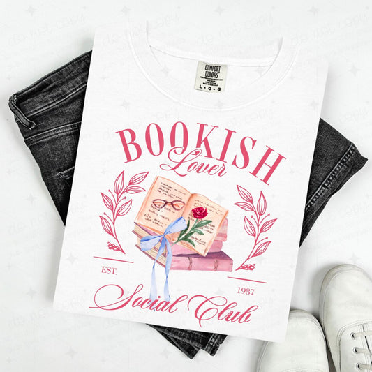 COQUETTE BOOKISH LOVER - DTF TRANSFER