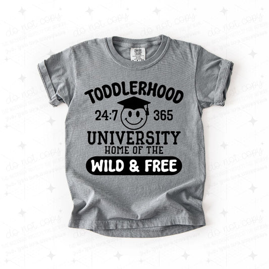TODDLERHOOD UNIVERSITY - DTF TRANSFER