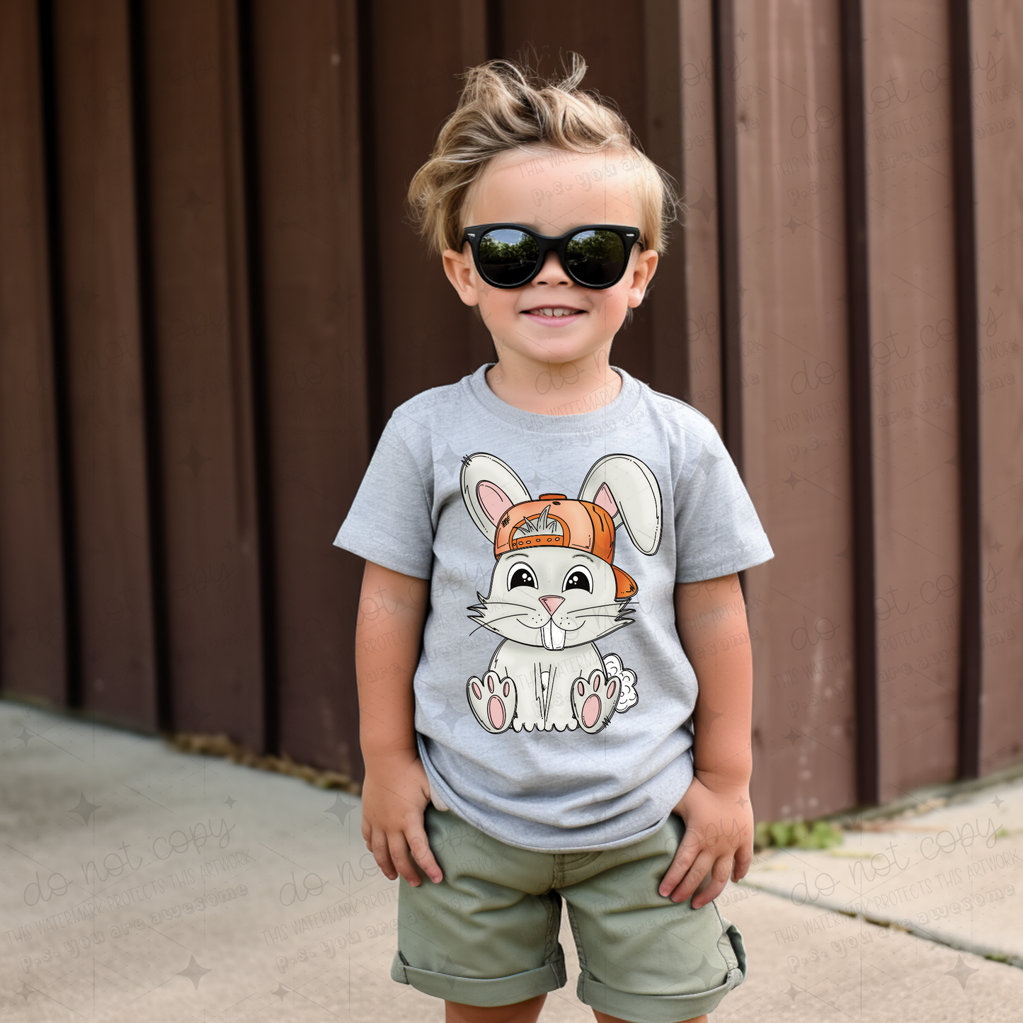 EASTER BUNNY - DTF TRANSFER