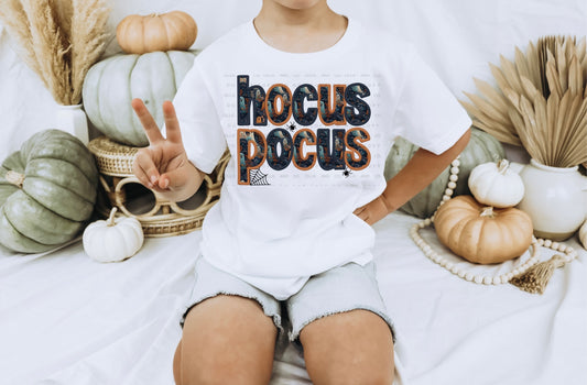 HOCUS POCUS - FAUX EMBROIDERY - DTF TRANSFER