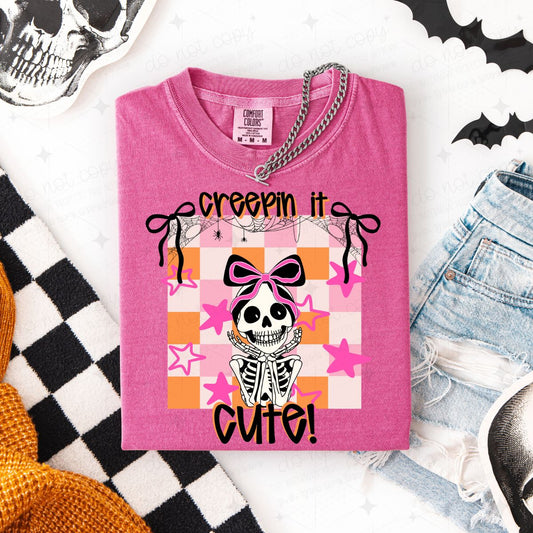 COQUETTE CREEPIN IT CUTE! - DTF TRANSFER