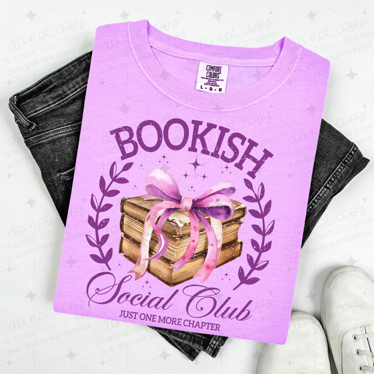 COQUETTE BOOKISH SOCIAL CLUB - DTF TRANSFER