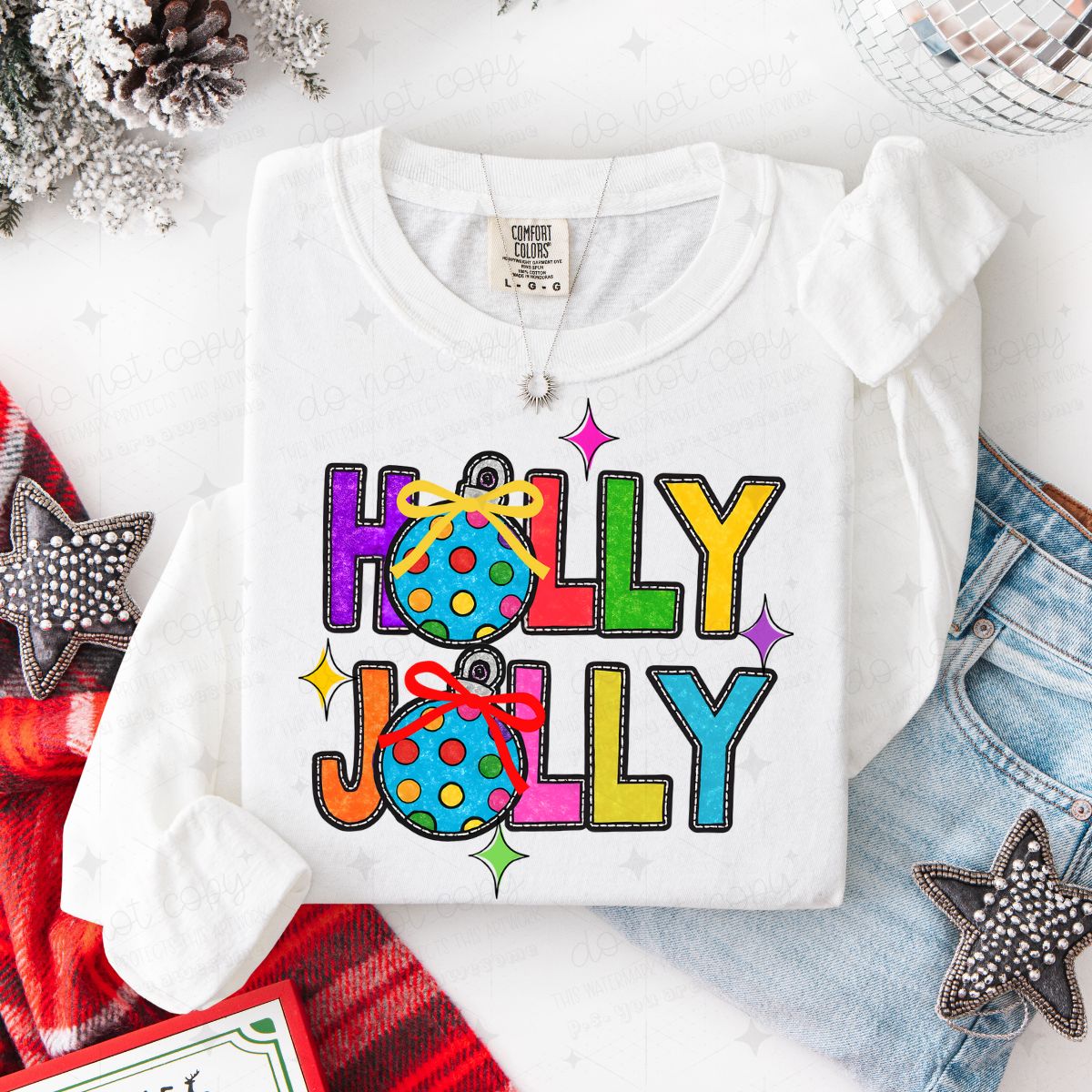 COQUETTE HOLLY JOLLY - DTF TRANSFER