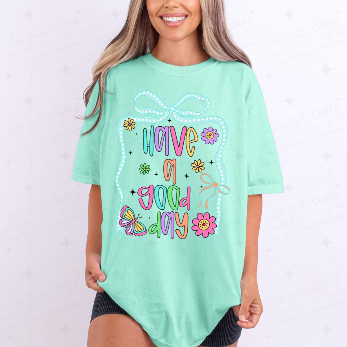 COQUETTE HAVE A GOOD DAY - DTF TRANSFER