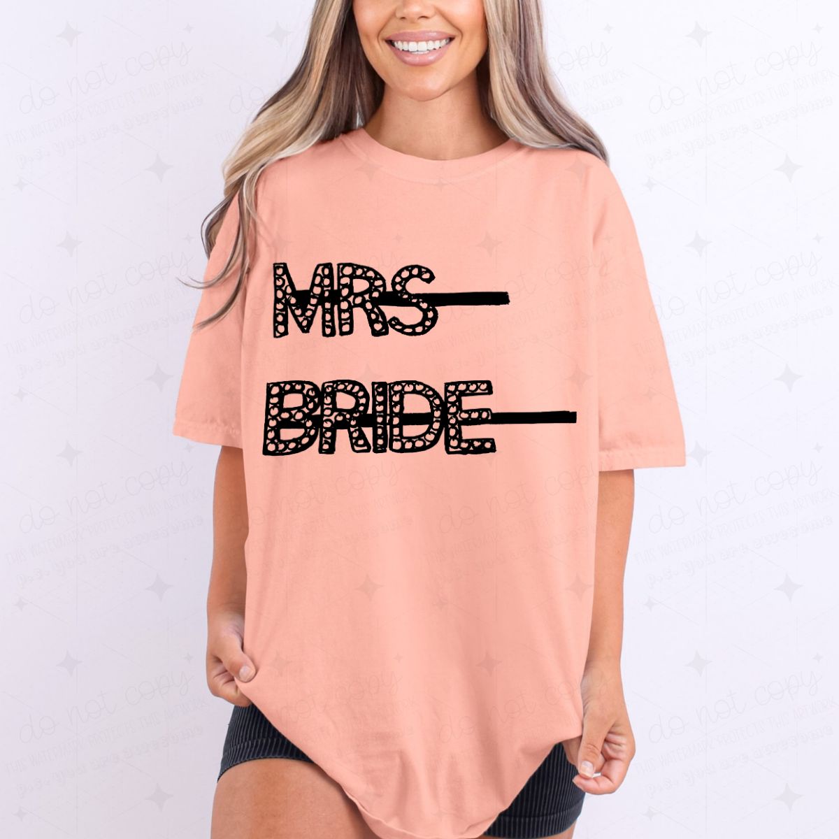 MRS BRIDE - DTF TRANSFER