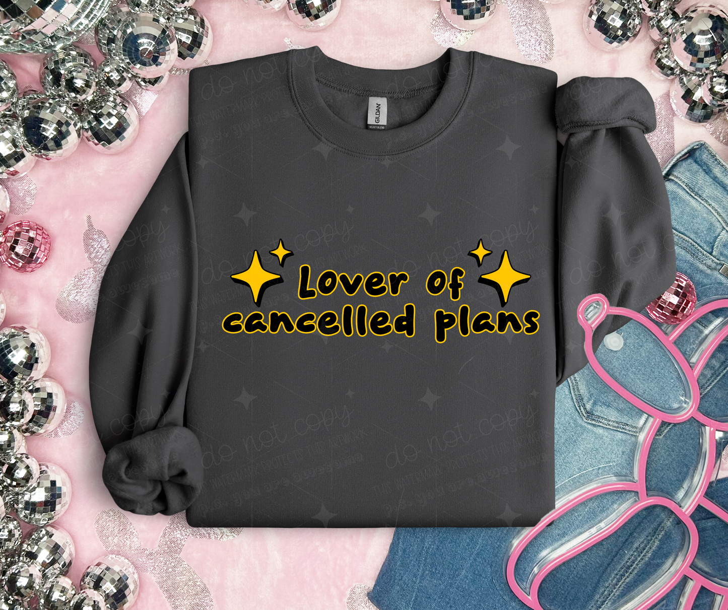 LOVER OF CANCELLED PLANS - DTF TRANSFER