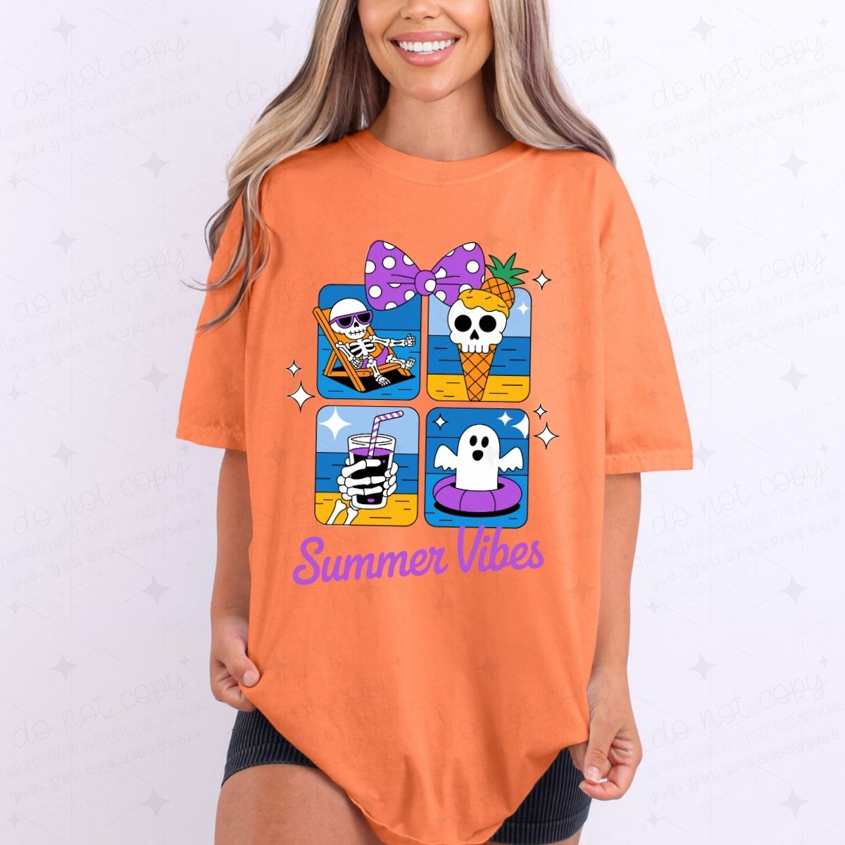 COQUETTE SUMMER VIBES - DTF TRANSFER