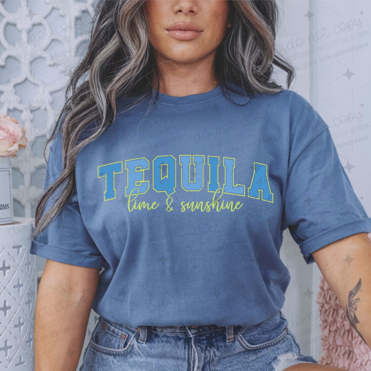 TEQUILA LIME & SUNSHINE - DTF TRANSFER