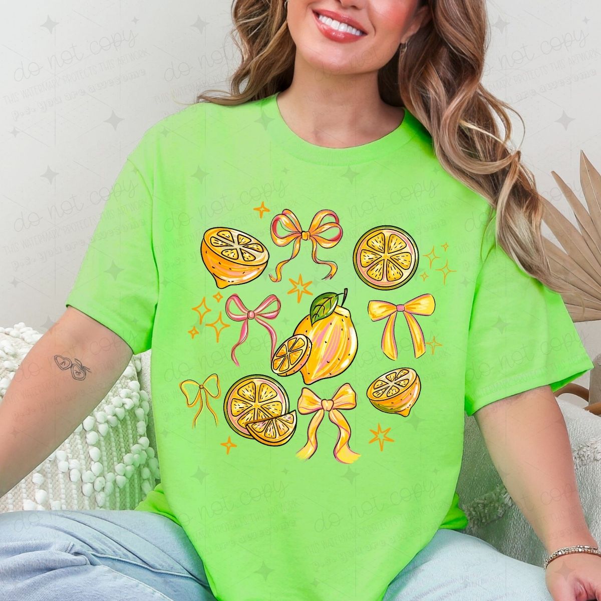 COQUETTE LEMONS - DTF TRANSFER