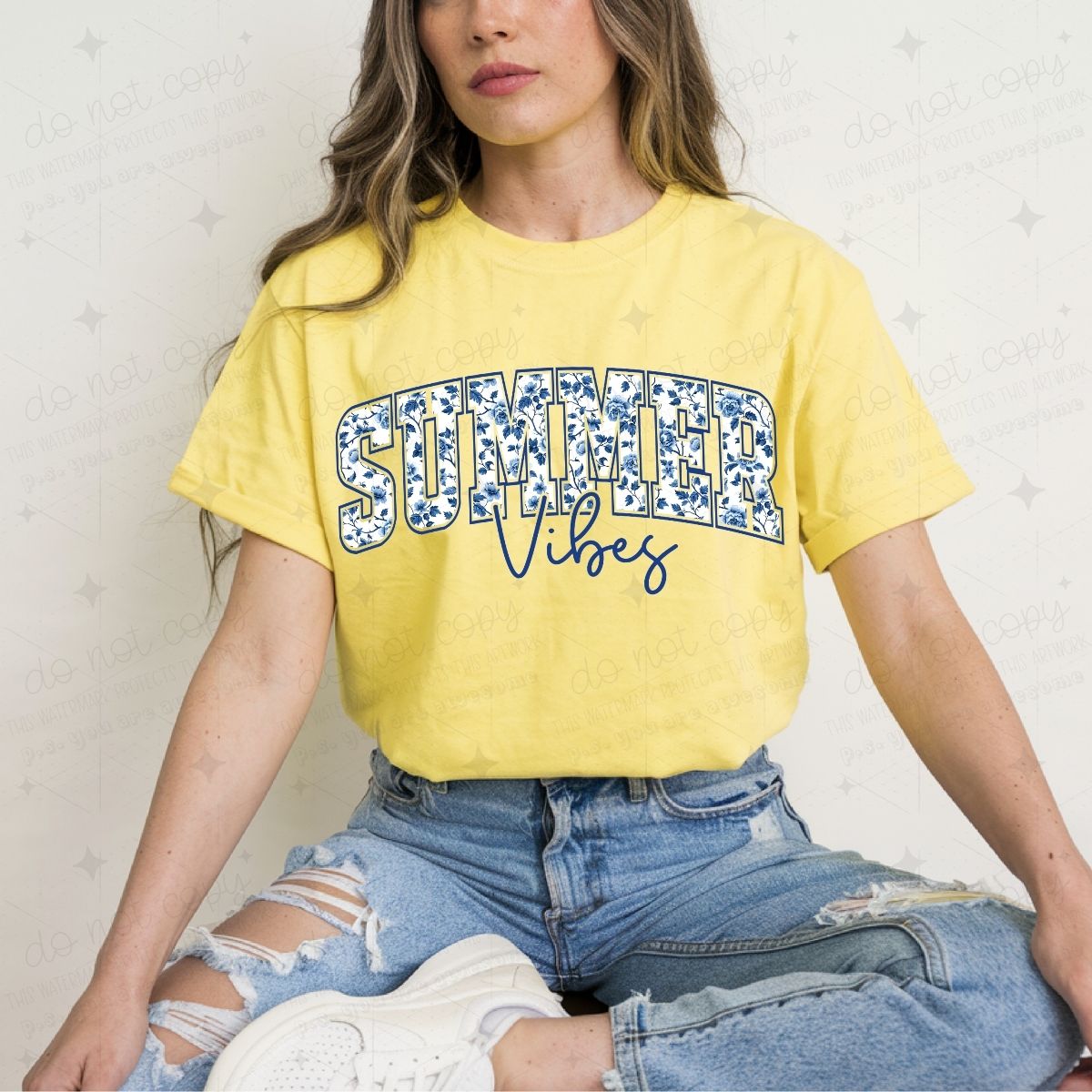 SUMMER VIBES - DTF TRANSFER