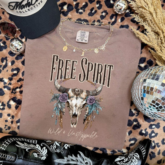 FREE SPIRIT WILD & UNSTOPPABLE - DTF TRANSFER