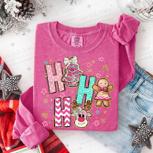 COQUETTE HO HO HO - DTF TRANSFER