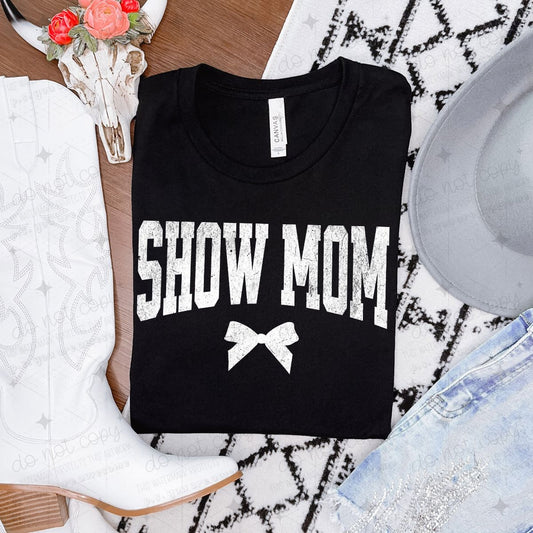 COQUETTE SHOW MOM *WHITE* - DTF TRANSFER