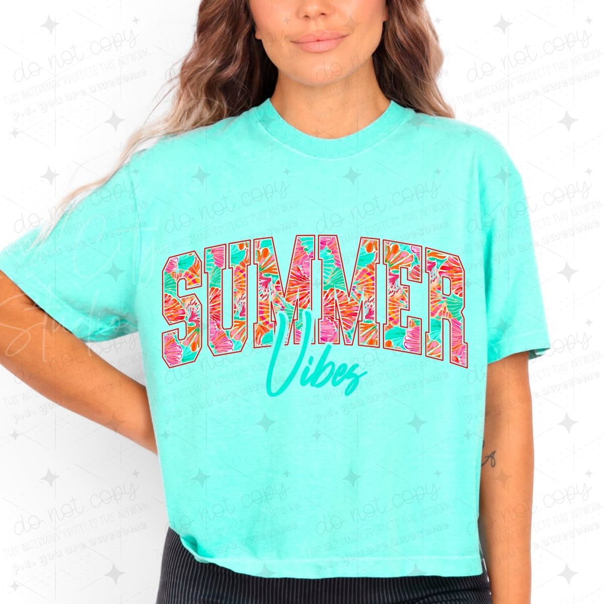 SUMMER VIBES - DTF TRANSFER