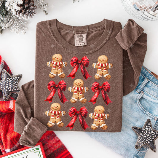 COQUETTE GINGERBREAD MEN COLLAGE - DTF TRANSFER