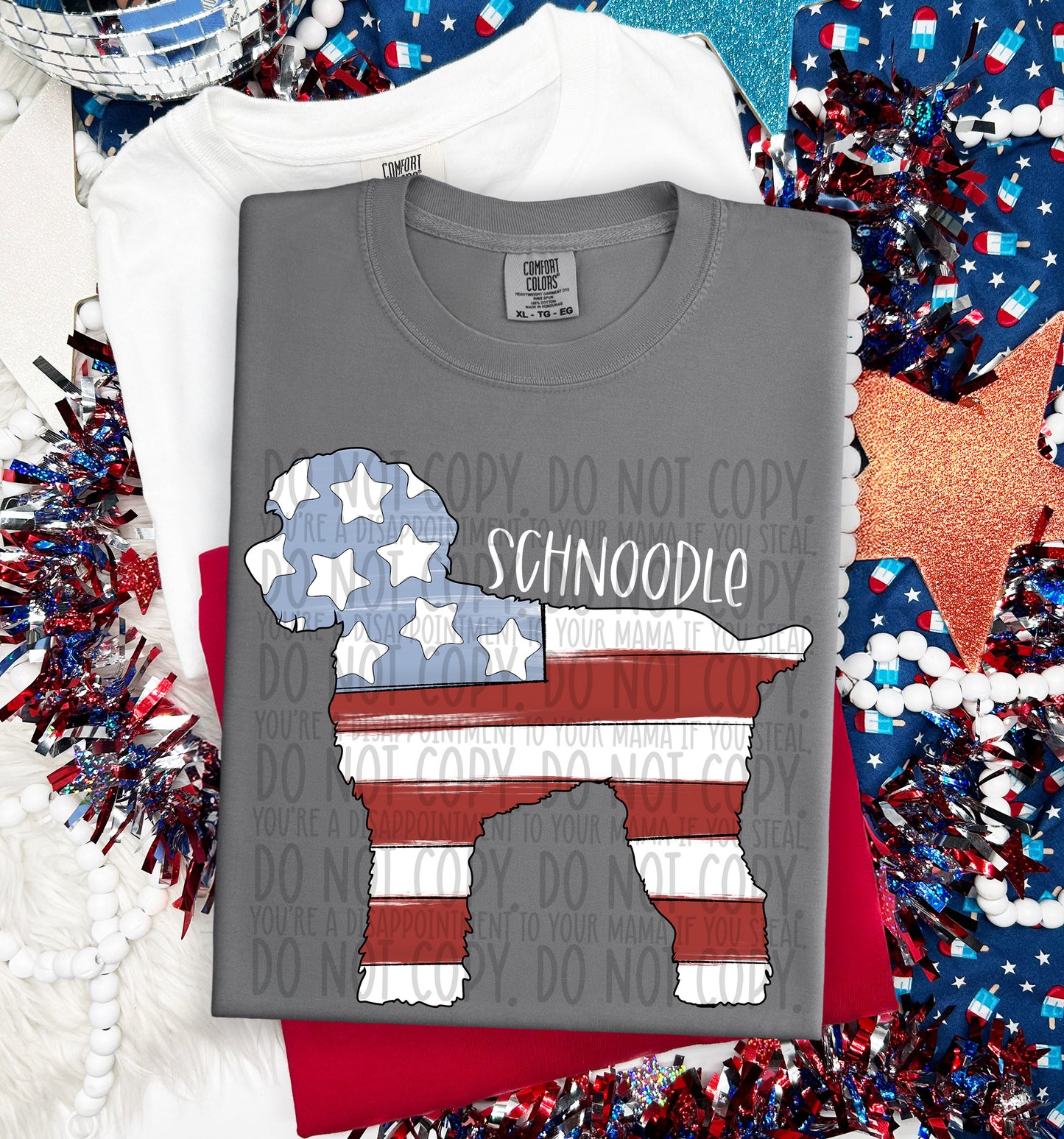 PATRIOTIC DOGS - DTF TRANSFER