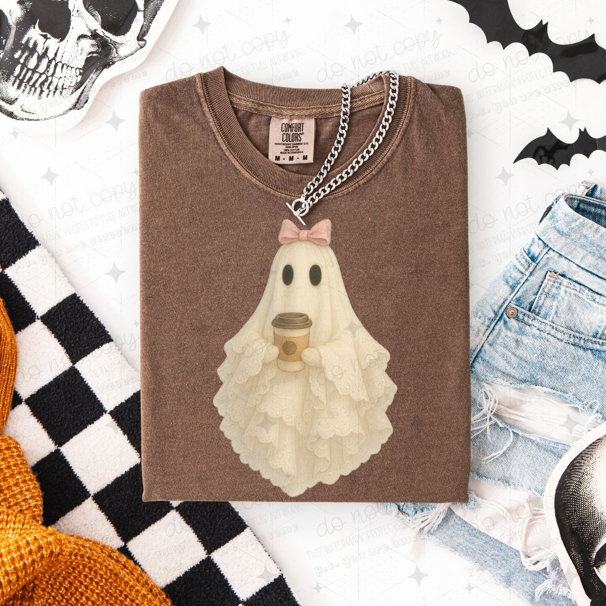 COQUETTE COFFEE GHOST - DTF TRANSFER