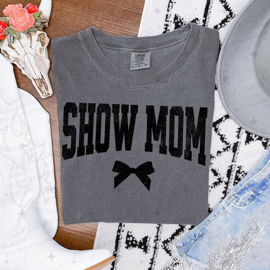 COQUETTE SHOW MOM *BLACK* - DTF TRANSFER