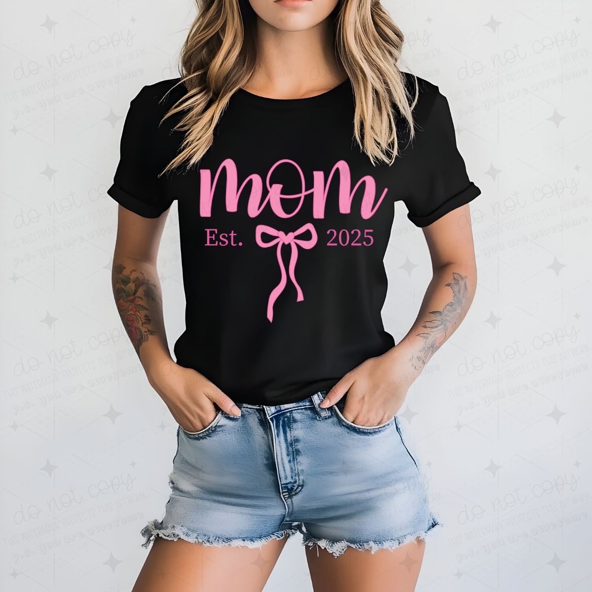 COQUETTE MOM EST 2025 - DTF TRANSFER