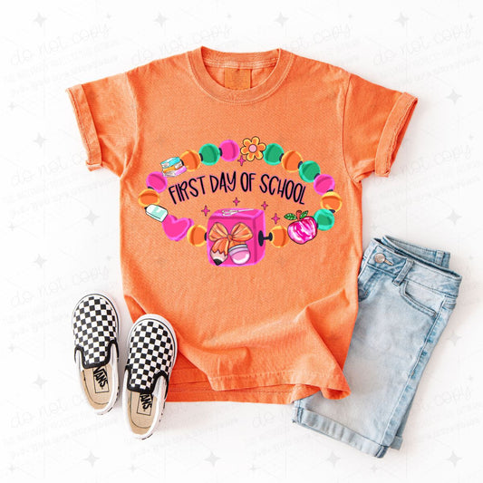 COQUETTE FIRST DAY OF SCHOOL - DTF TRANSFER