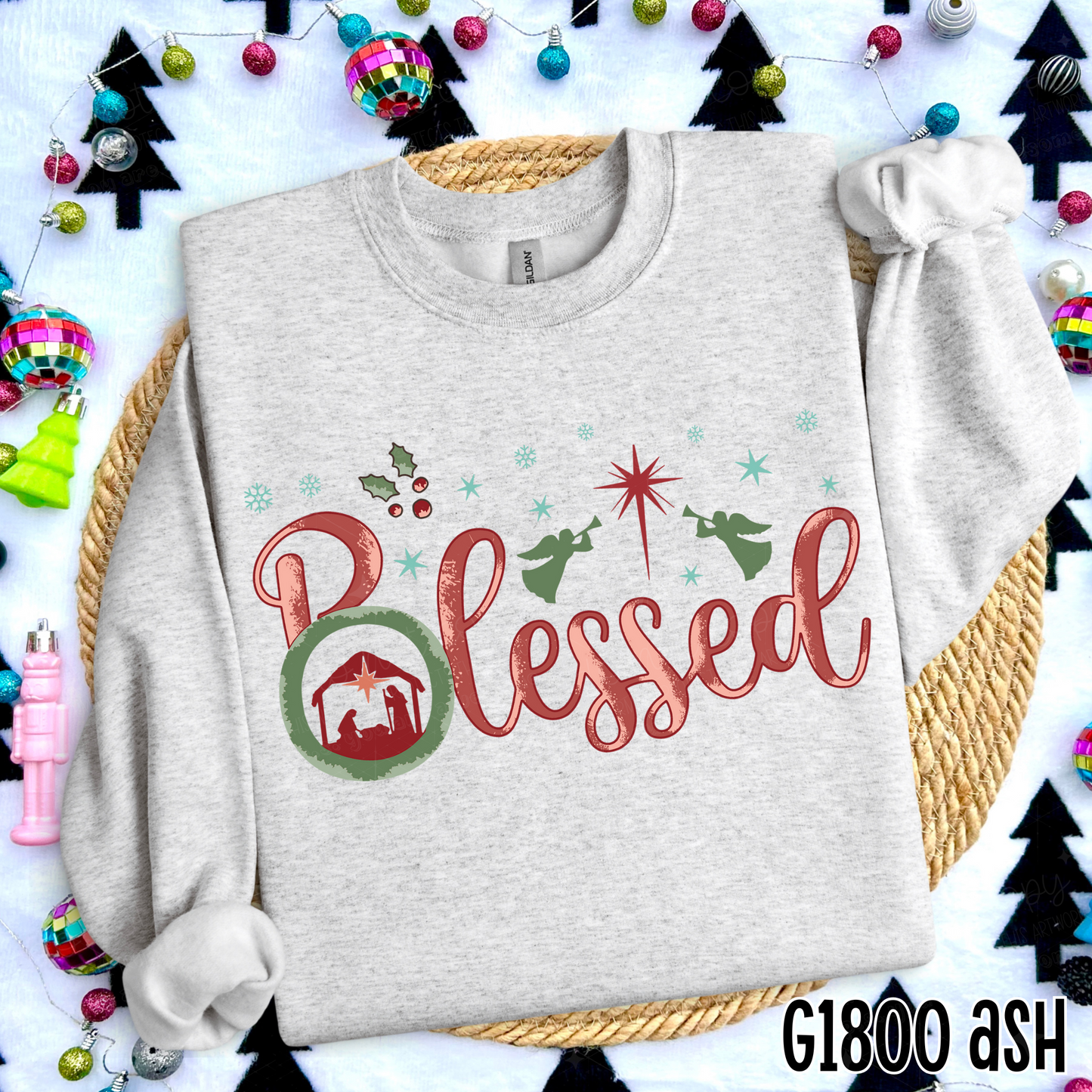 BLESSED - DTF TRANSFER