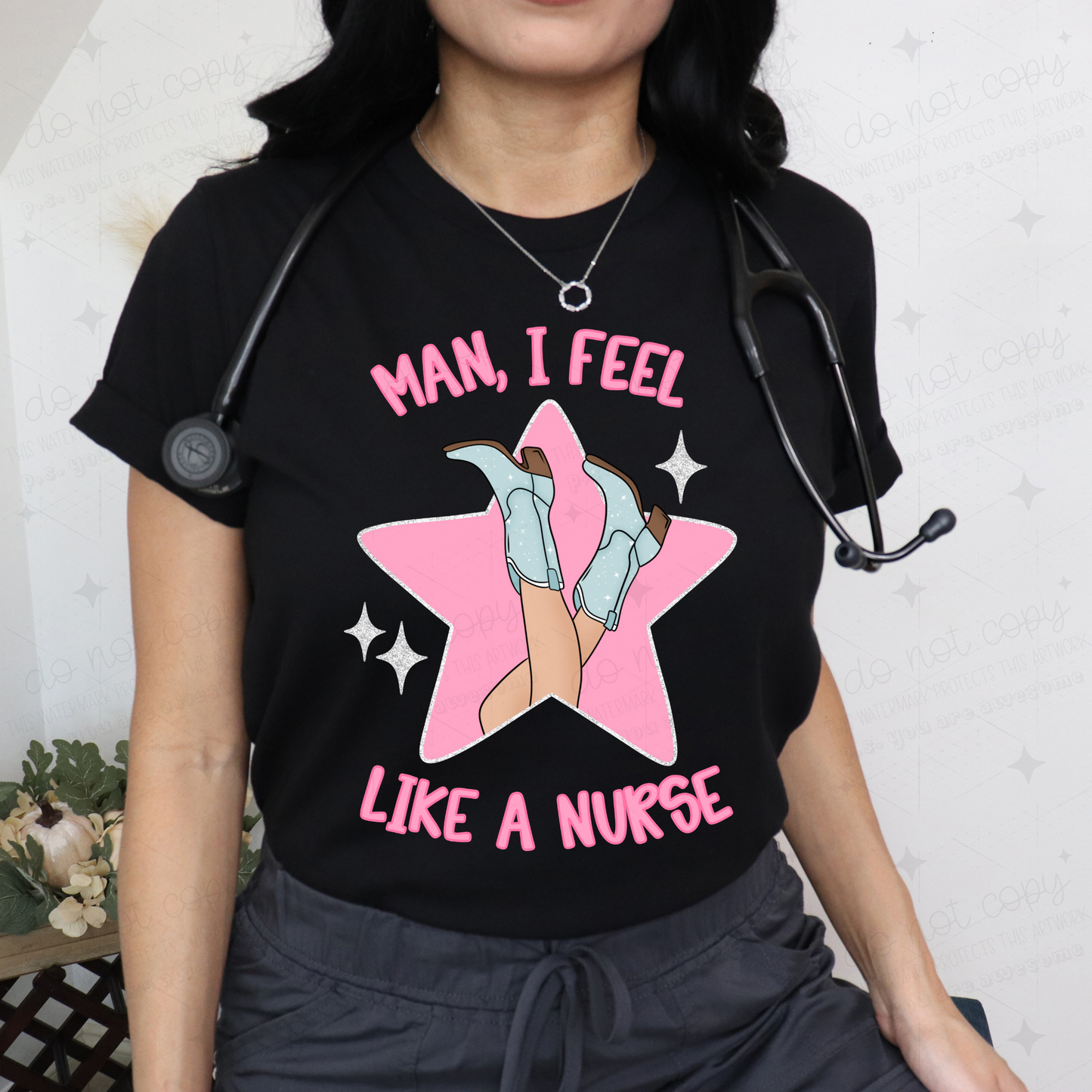 MAN I FEEL LIKE A - DTF TRANSFER