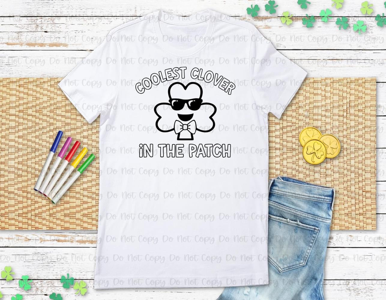 ST. PATRICK'S DAY COLORING - DTF TRANSFER