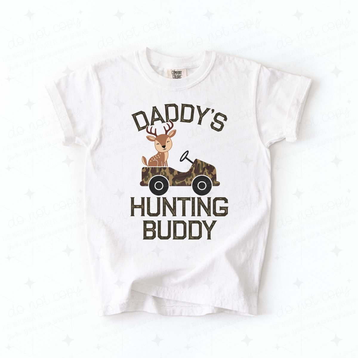 DADDY'S HUNTING BUDDY - DTF TRANSFER